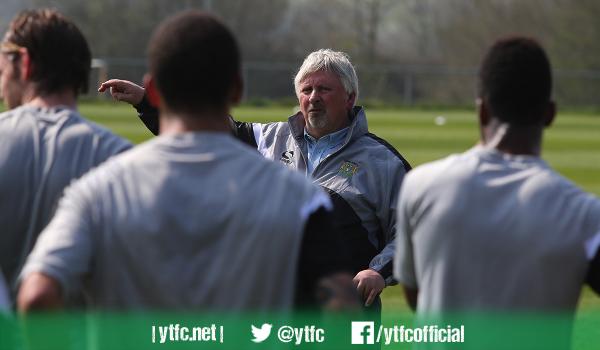 New Yeovil Town boss takes his first training session at the club. 